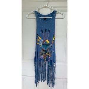 Forever 21 - Aztec Cut Off Tank